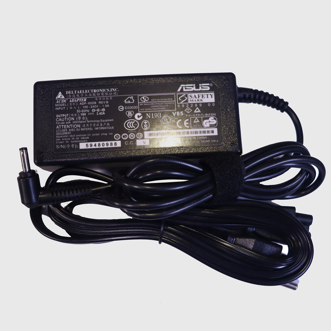 Miniatura CARGADOR COMPATIBLE ASUS 19V 3.42A 65W 4.0 x 1.35 2