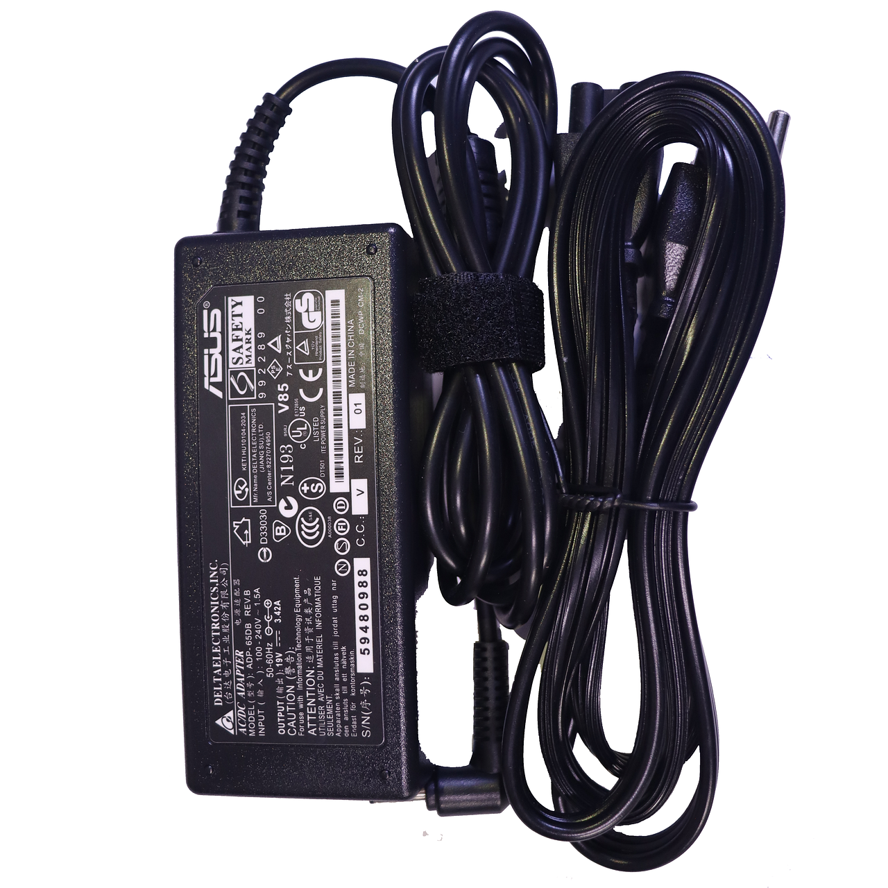 CARGADOR COMPATIBLE ASUS 19V 3.42A 65W 4.0 x 1.35