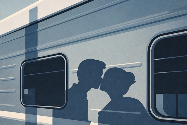 Free romantic couple shadow silhouette vector