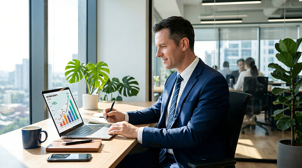 Free Businessman Office photo and picture