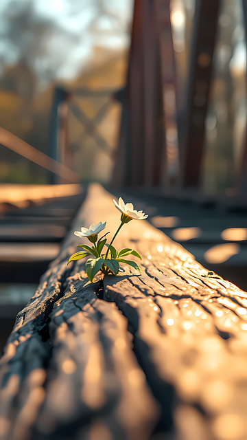 Free Tiny Flower Bridge photo and picture
