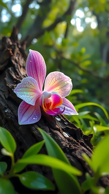 Free Flower Dew Drops photo and picture