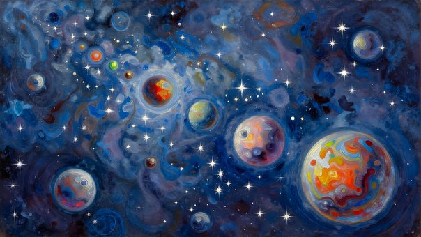 Free Space Universe illustration and picture