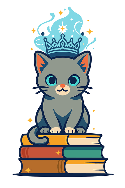 Free cat kitten crown vector