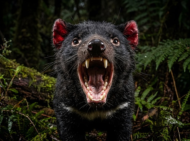 Free tasmanian devil marsupial illustration
