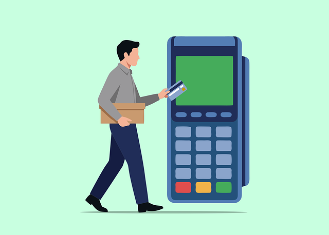 Free payment transaction credit card vector