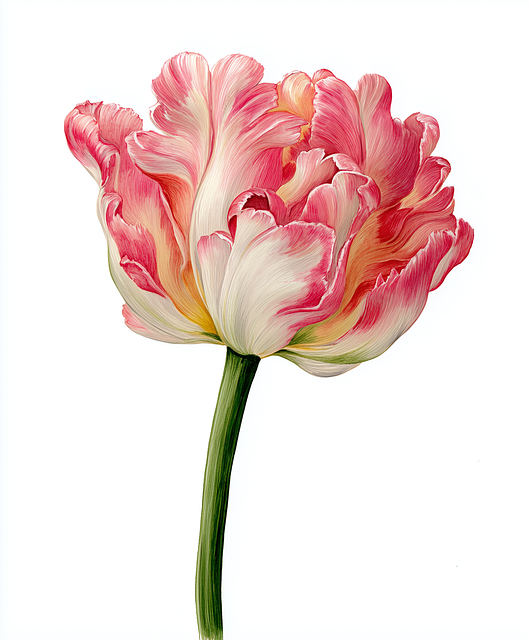 Tulipán, Květina, Růžový, Jaře, Florální