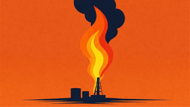 Free oil rig oil fire oil well vector
