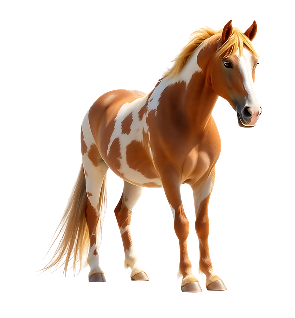 Free Horse American Paint Horse illustration and picture