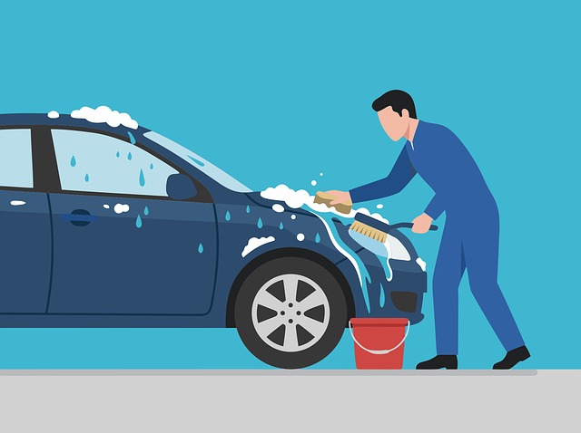 Free car wash cleaning maintenance illustration