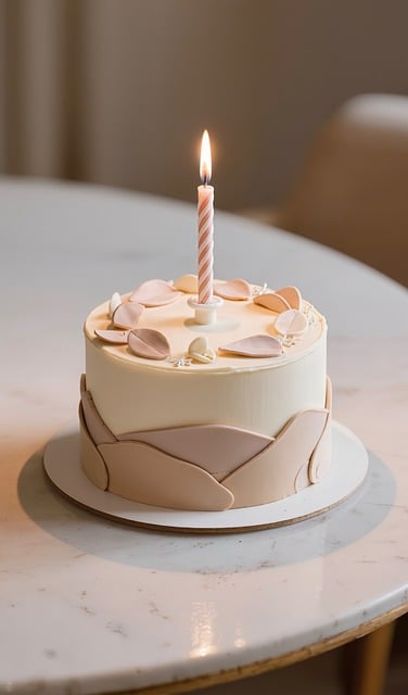 Free Birthday Cake Candle illustration and picture