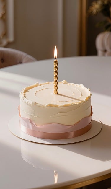Free Birthday Cake Candle illustration and picture