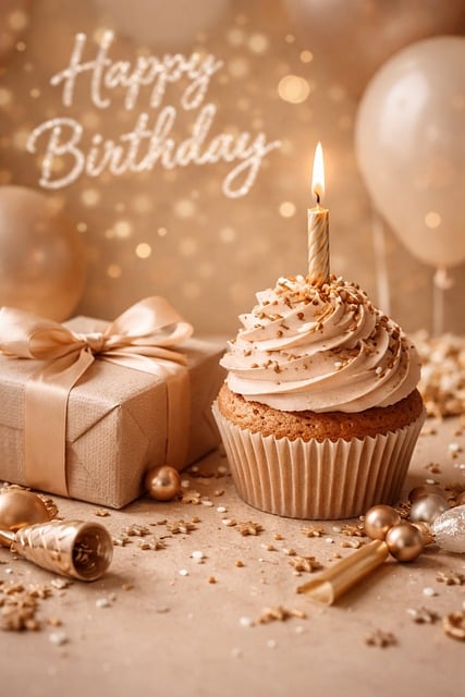 Free Cake Candle illustration and picture