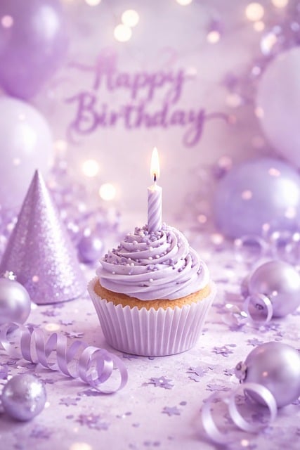 Free Birthday Cake Cupcake illustration and picture
