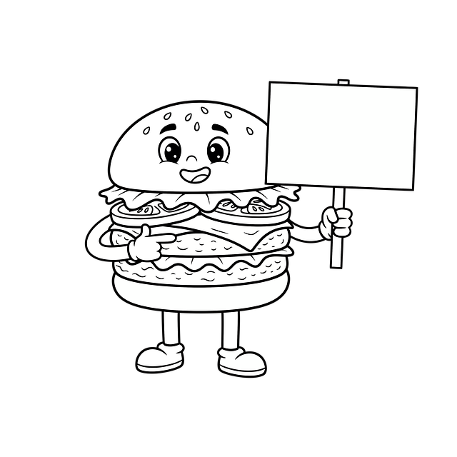 Hambúrguer, Hamburger, Comida, Mascote