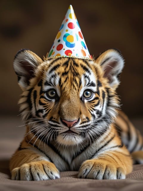 Free Tiger Cub illustration and picture