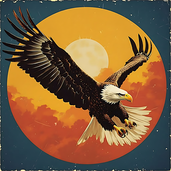 Free Bald Eagle Eagle illustration and picture