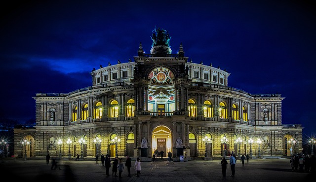 Dresden, Ópera, Arquitetura, Semperoper