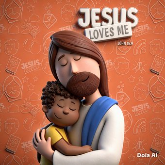 Free Animated Characters Jesus illustration and picture