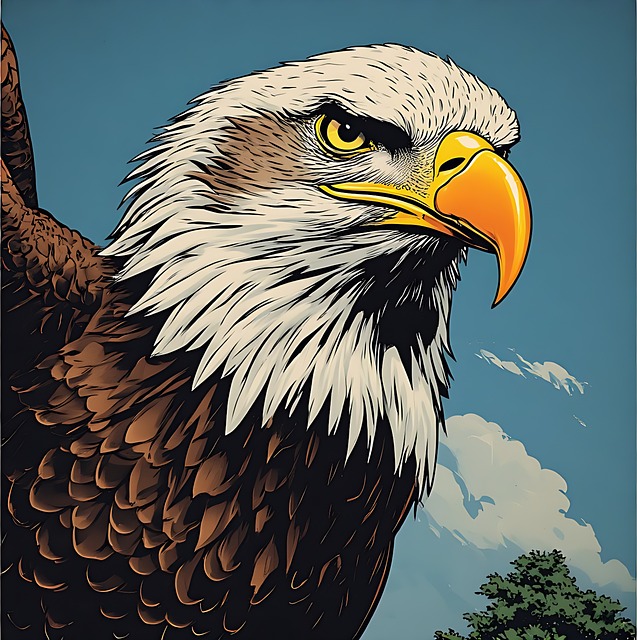 Free Bald Eagle Eagle illustration and picture