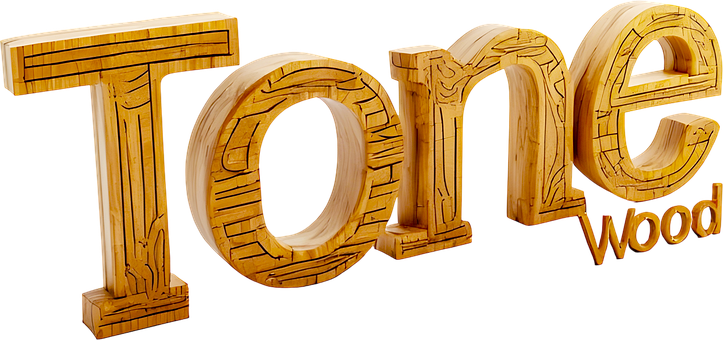 Free Tone Wood Text illustration and picture
