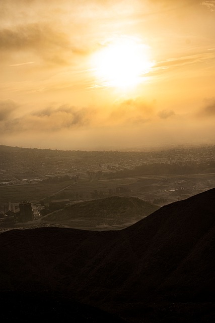 Free Sunrise Mountains photo and picture