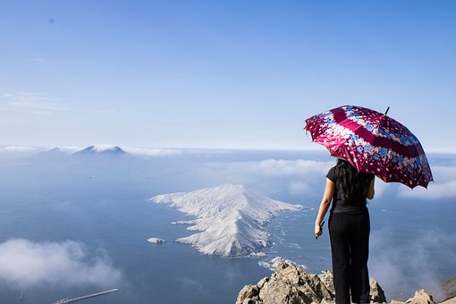 Free Umbrella Woman photo and picture