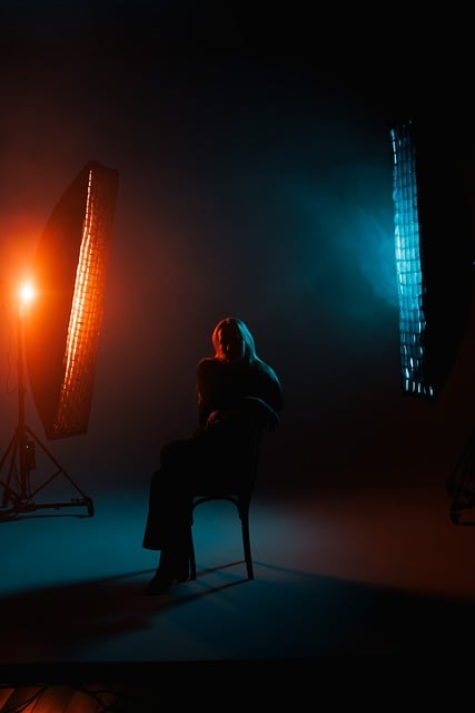 Free Silhouette Stage photo and picture