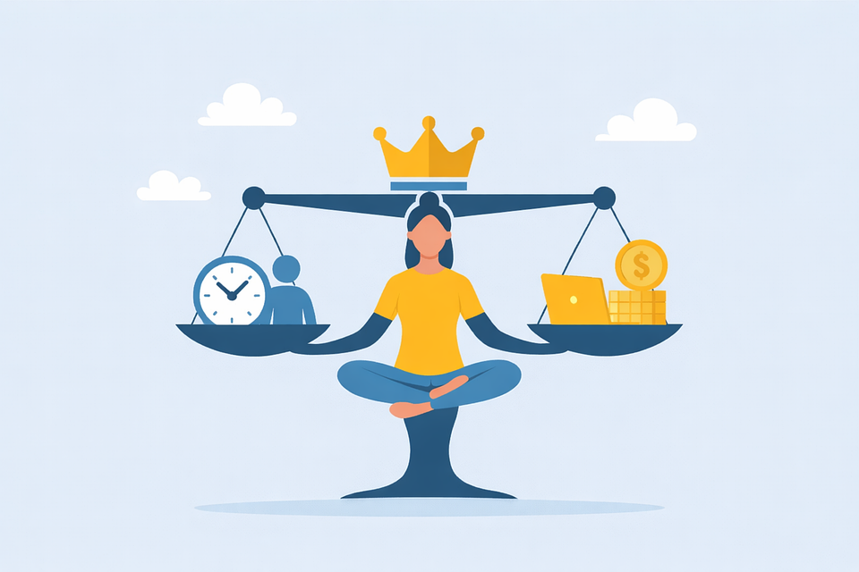 Equilibrio Trabajo-Vida Concepto - Gráficos vectoriales gratis en Pixabay