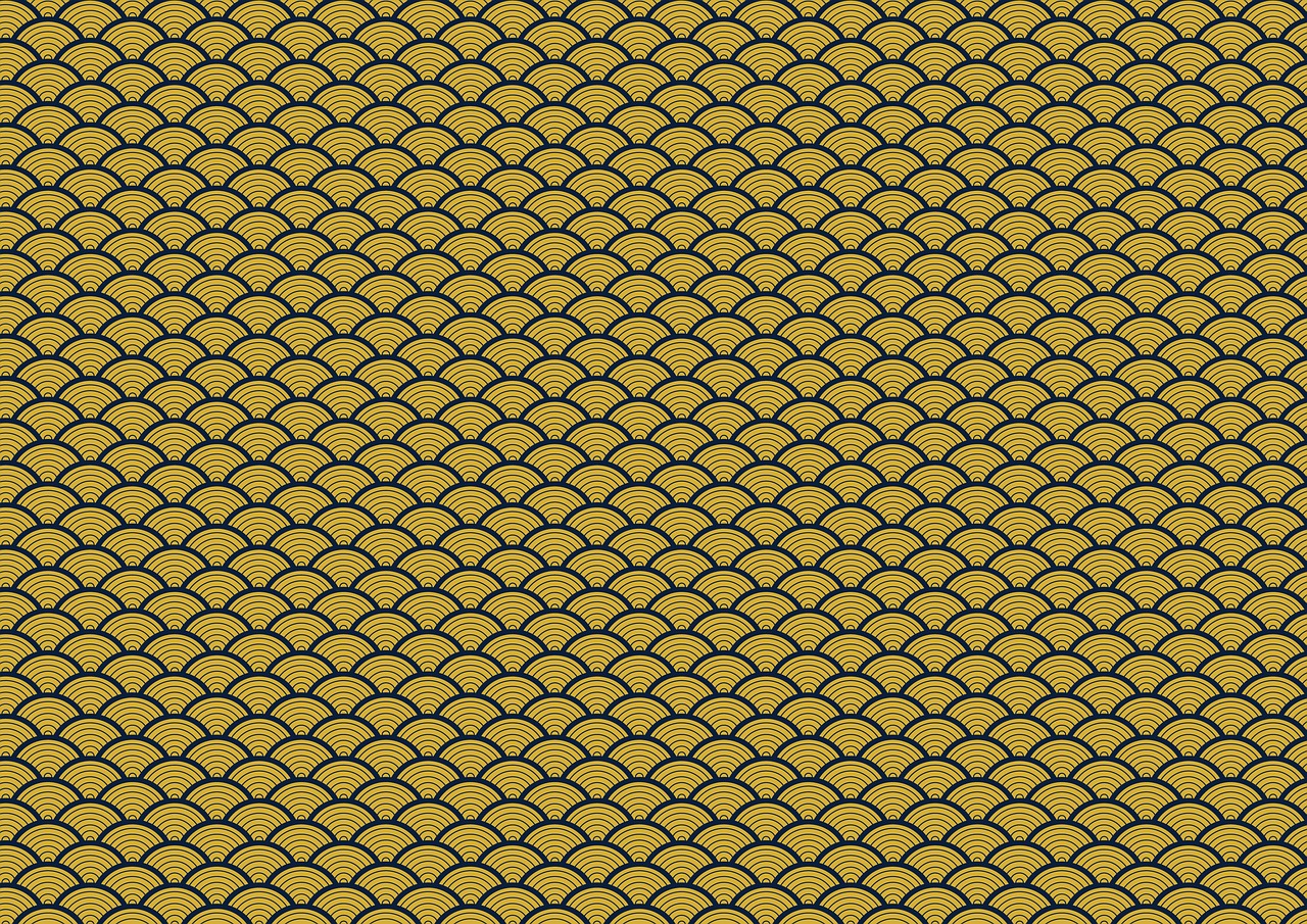 Download Japanese Pattern, Seigaiha, Geometric Pattern. Royalty-Free ...