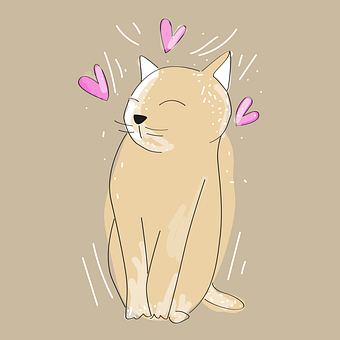 Free Cartoon Cat vector and picture