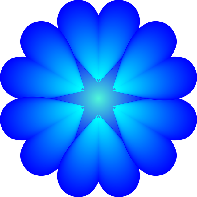 Free Flower Blue illustration and picture