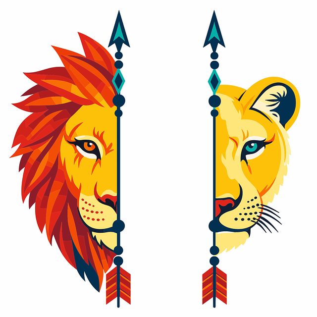 Free lion lioness leo vector