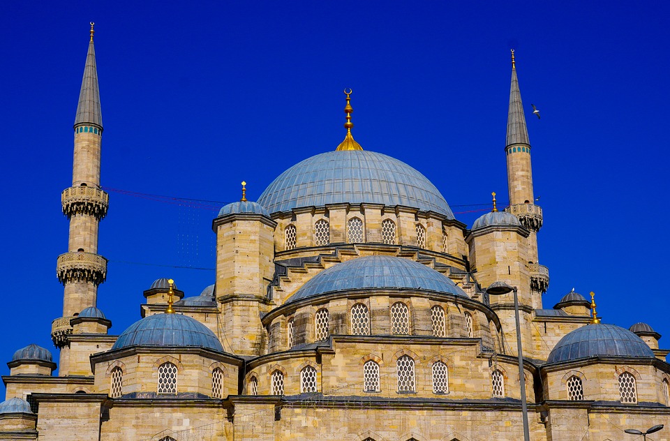 Spring Mosque Blue Sky Spring Mosque - Free photo on Pixabay