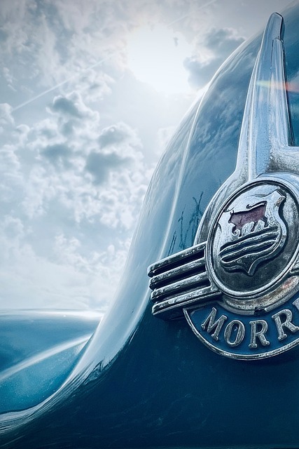 Bil, Vintage, Klassisk Bil, Morris Minor