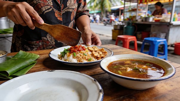 Free Indonesian Food Indonesian Cuisine illustration and picture