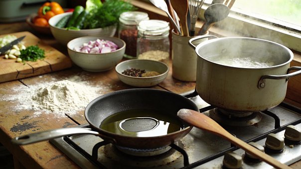 Free Home Cooking Real Kitchen photo and picture