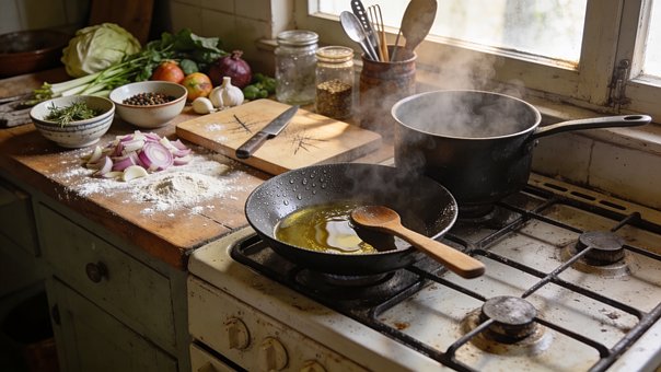 Free Home Cooking Real Kitchen photo and picture