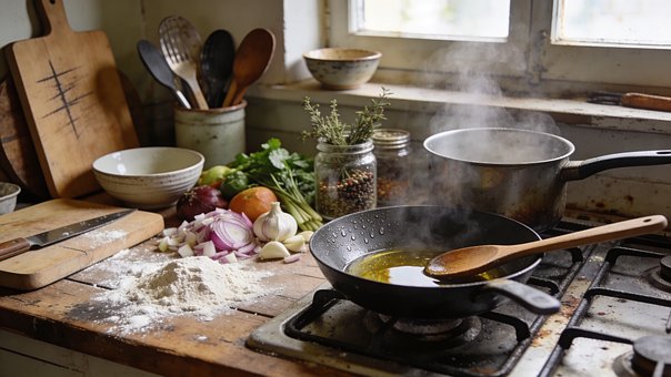 Free Home Cooking Real Kitchen photo and picture