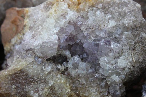 Roca, Cristal, Amatista, Rock, Belleza