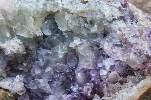 Roca, Cristal, Amatista, Rock, Belleza
