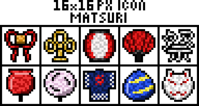 Free Pixel Art Icon illustration and picture
