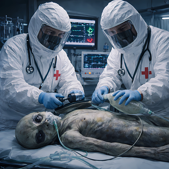 Alien, Læge, Hospital, Isolering, Risiko