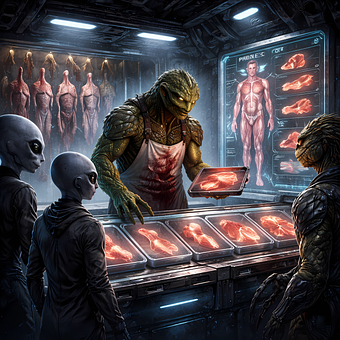 Alien, Reptilian, Sci-Fi, Teknologi