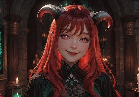 Free Demon Succubus illustration and picture