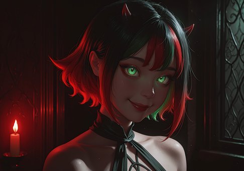 Free Demon Succubus illustration and picture