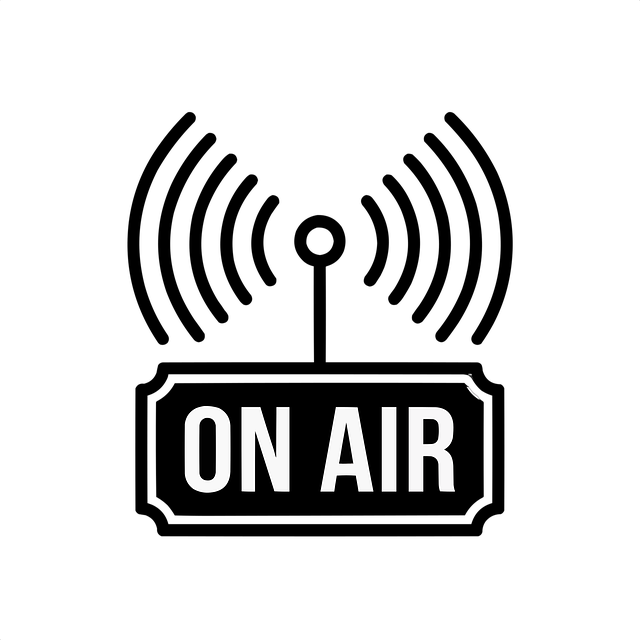 Free live broadcast radio vector