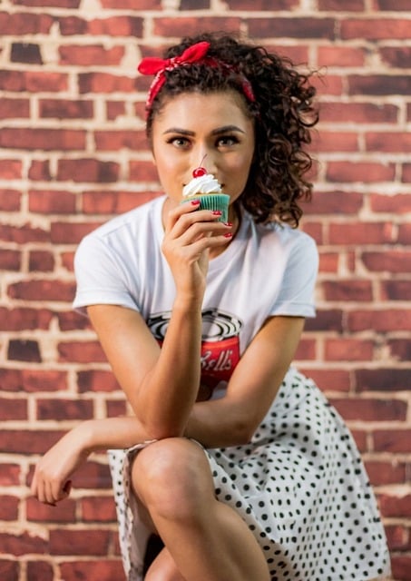 Model, Vrouw, Vastpinnen, Portret