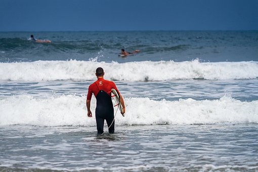 Surfen, Zee, Strand, Golven, Surfer