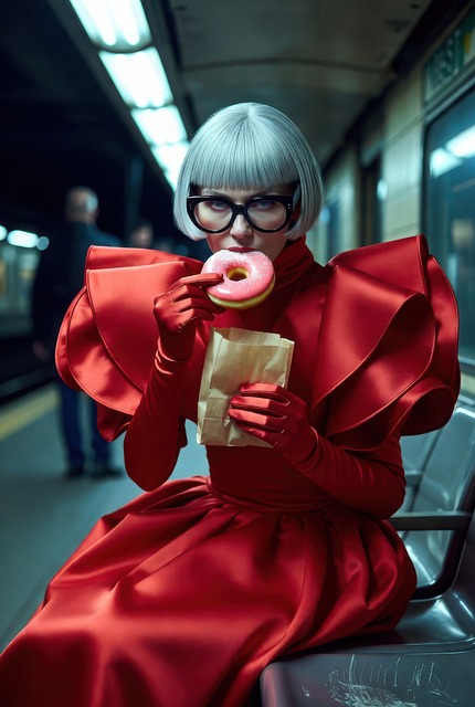Haute Couture, Rode Jurk